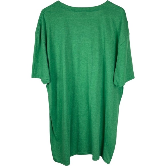 Heather Irish Green Crew Neck Good Will Hunting Movie Shirt Size 2X - Picture 3 of 6